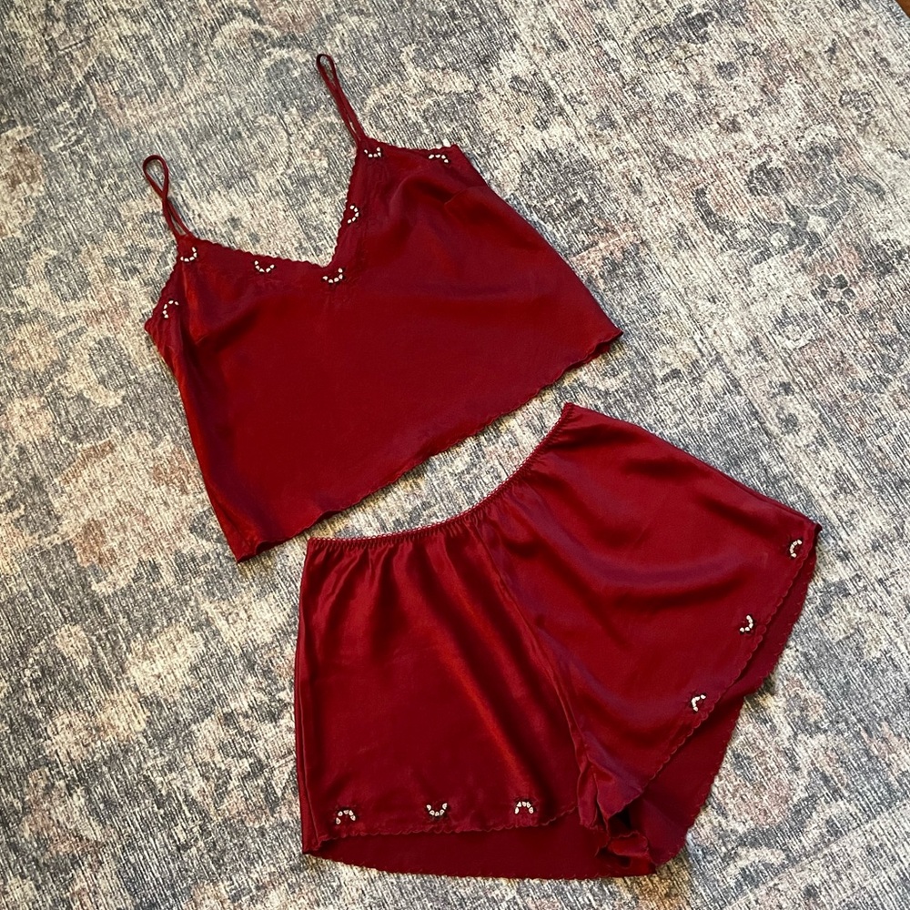 Doen Silk Cami & Shorts Set - Picture 2 of 16